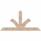 Ekena Millwork Richland Smooth Timber Gable Bracket, Douglas Fir, 72"W x 36"H x 5 1/2"D x 5 1/2"F, 12/12 Pitch GBW072X36X0606RIC00SDF - alternate 1